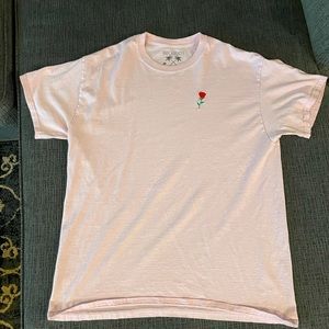 Riot society rose shirt